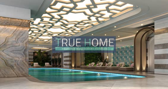 فلیٹ 2 غرفة نوم للبيع في الممزر، الشارقة - 1-FF - Swimming Pool V01. jpg
