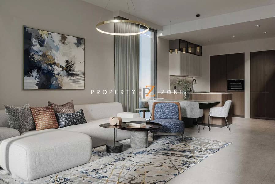 位于商业湾，Marriott Residences 2 卧室的公寓 3350000 AED - 12944256