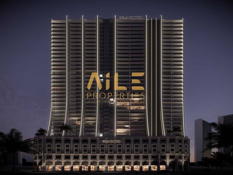 位于阿拉伯城，Azizi Milan，Azizi Milan 55 的公寓 606000 AED - 12944292