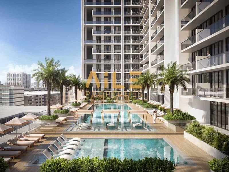 位于朱美拉环形村(JVC)，JVC第13区，Binghatti Amberhall 的公寓 754999 AED - 12944348