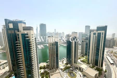 3 Bedroom Apartment for Rent in Jumeirah Beach Residence (JBR), Dubai - Marina View | Spacious Layout | Unfurnished