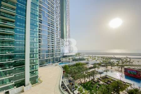 2 Bedroom Flat for Rent in Jumeirah Beach Residence (JBR), Dubai - 2BR PLUS MAIDS | SEA VIEW | FULLY FURNISHED