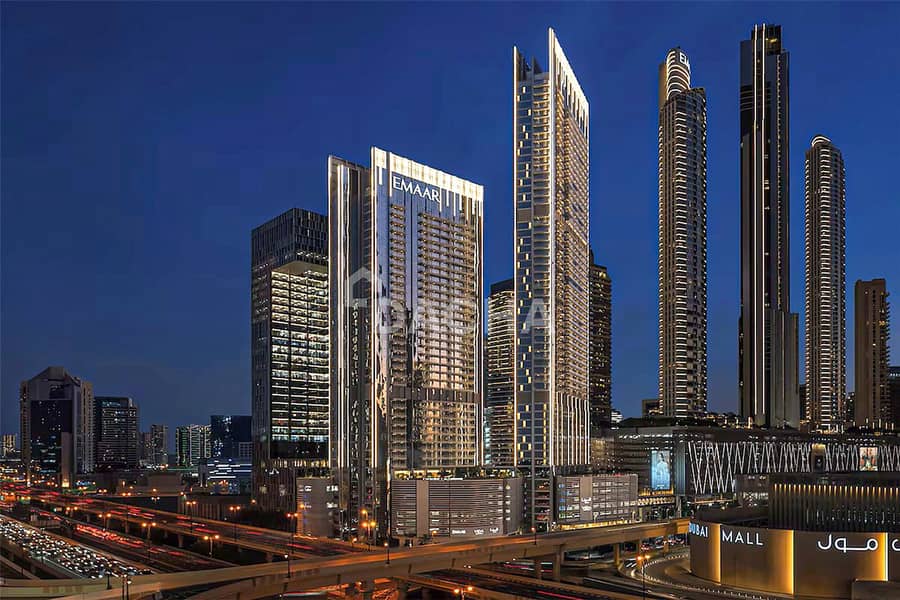 Elegant 3BR | Burj Khalifa View | Prime Location