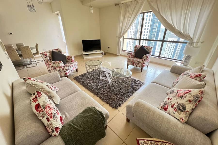 位于朱美拉海滩住宅（JBR），瑞玛公寓，瑞玛1号楼 2 卧室的公寓 140000 AED - 12945967