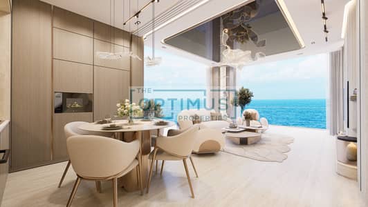 迪拜海港城， 迪拜 单身公寓待售 - Living 01. jpg