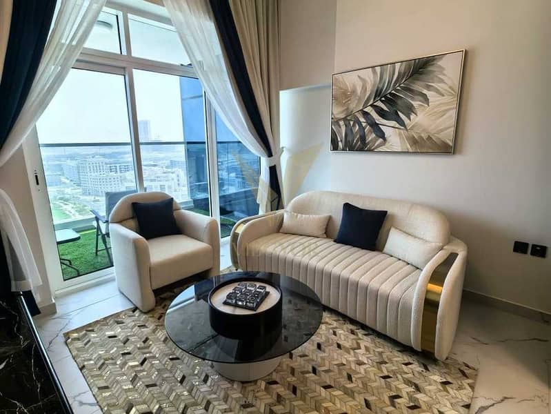 High-End Interiors-Convertible 1BR to 2-Furnished