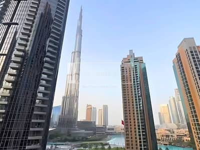 2 Bedroom Flat for Rent in Downtown Dubai, Dubai - Burj Views | Unfurnished | Vacant on October 15