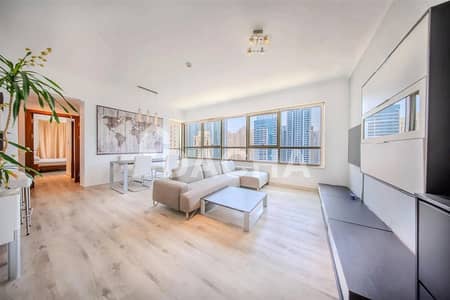 2 Bedroom Flat for Rent in Dubai Marina, Dubai - Fully Furnished | Marina Views | Chiller Free