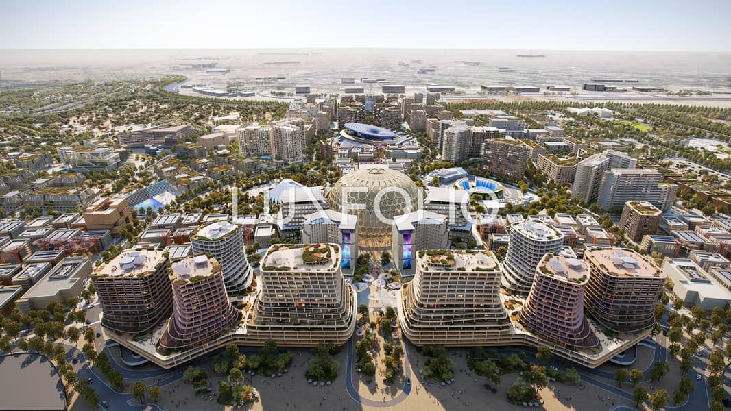 位于世博城，Sidr Residences 3 卧室的公寓 3690000 AED - 12947118