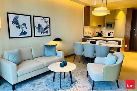 2 Bedroom Flat for Rent in Downtown Dubai, Dubai - | Bright | Furnished | Low Floor | Opera View |