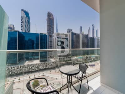 1 Bedroom Apartment for Sale in Business Bay, Dubai - BURJ VIEW | FULLY FURNISHED | RENTED