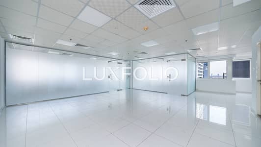 Office for Rent in Jumeirah Lake Towers (JLT), Dubai - Fitted | Partitioned | Vacant | Low Floor