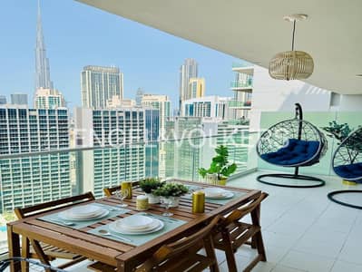 2 Bedroom Flat for Sale in Business Bay, Dubai - Cozy on Canal | Private Balcony with Burj Views