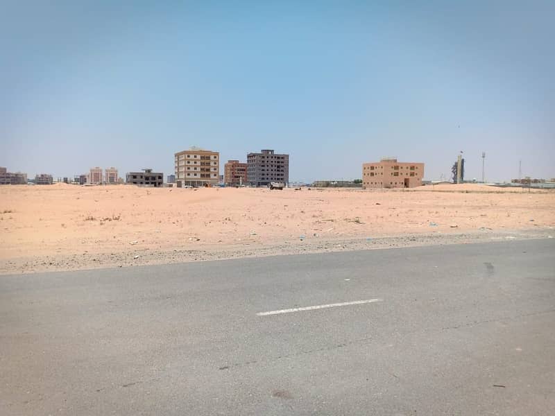 Investment opportunity. Own commercial land for sale in Ajman shelf installment.