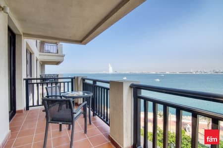 1 Bedroom Flat for Rent in Palm Jumeirah, Dubai - Rare Corner Large 1 BR | Furnished | Sew views