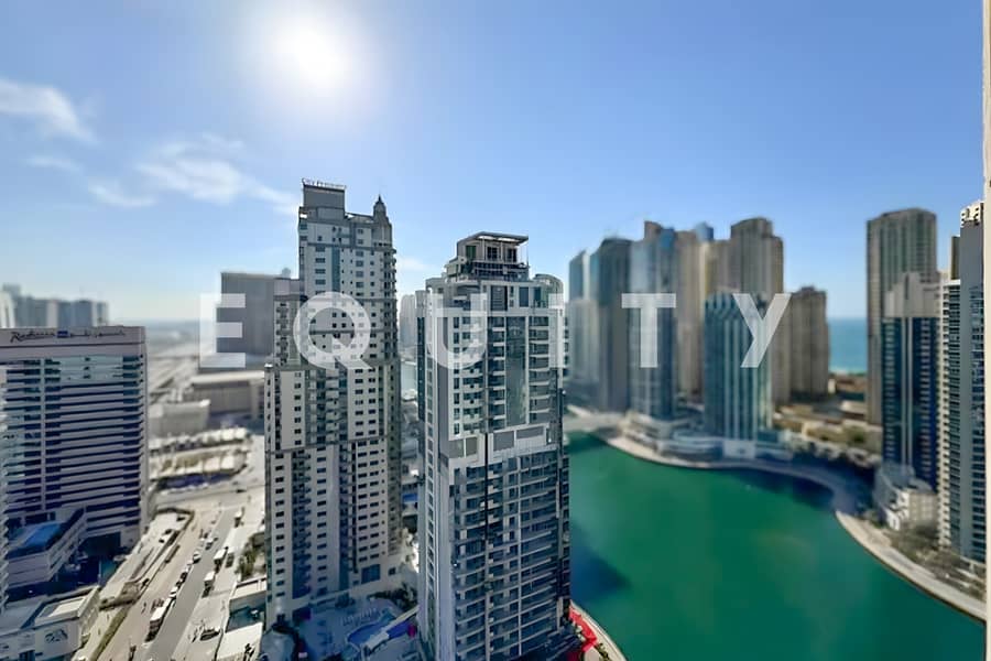 شقة في برج الزمان والمكان،دبي مارينا 2 غرف 2250000 درهم - 12948481
