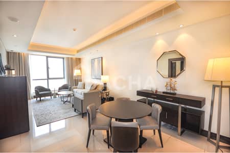 1 Bedroom Flat for Rent in Downtown Dubai, Dubai - Full Fountain+BURJ VIEW | BEST LAYOUT | Balcony