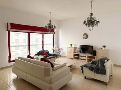 2 Bedroom Apartment for Rent in Jumeirah Beach Residence (JBR), Dubai - Furnished | Full Sea View | Vacant