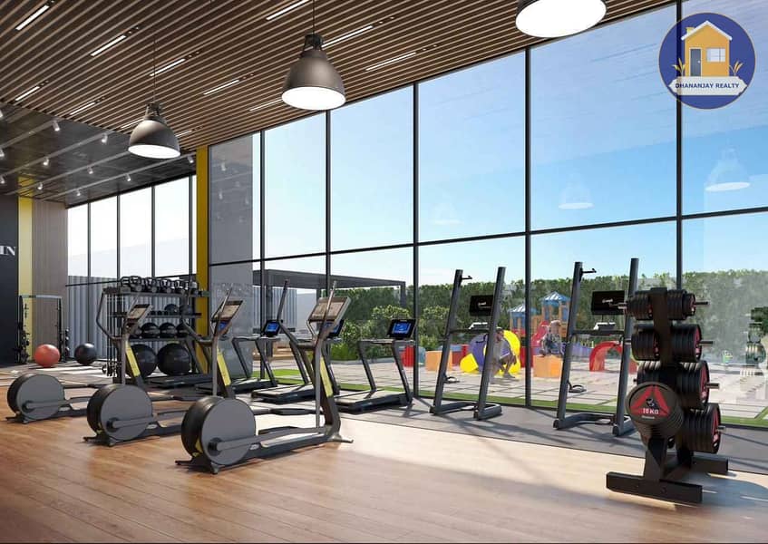 7 Gym at Maison Elysee Tower in JVC. jpg