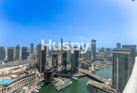 5 Bedroom Flat for Rent in Dubai Marina, Dubai - High Floor | Full Marina Views | Vacant