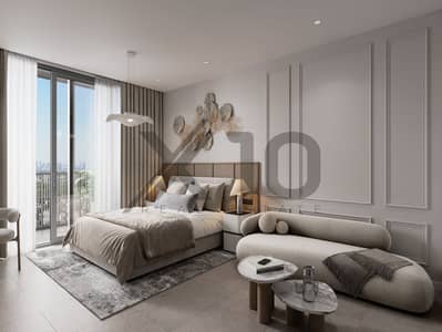 استوديو  للبيع في مثلث قرية الجميرا (JVT)، دبي - ESSENL1FE_Studio_Living. png