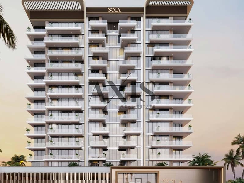 位于瓦斯尔门户住宅区，Sola Residences 1 卧室的公寓 1057500 AED - 12951240