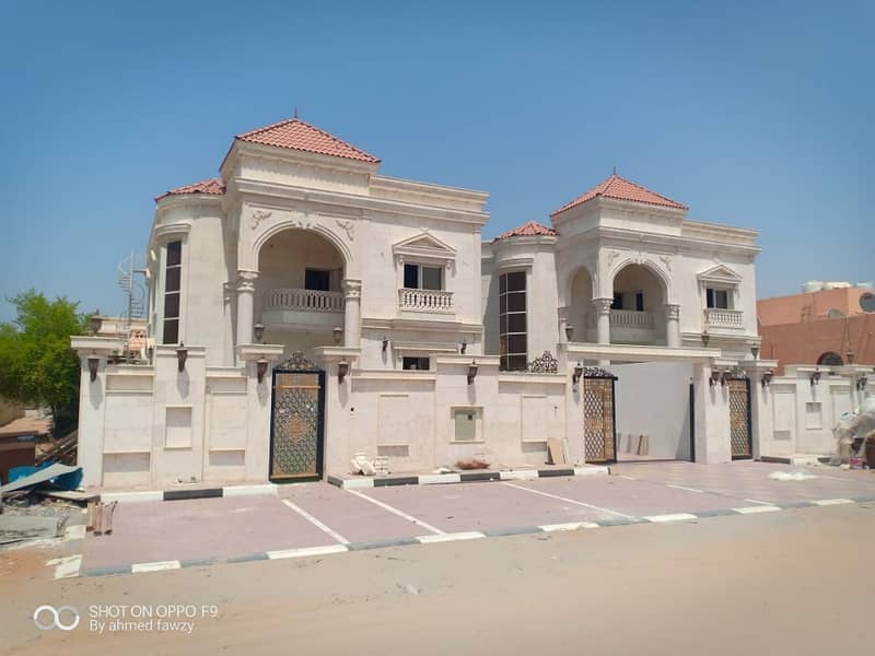 For Sale New Villa Two Floors Beautiful Design White Marble