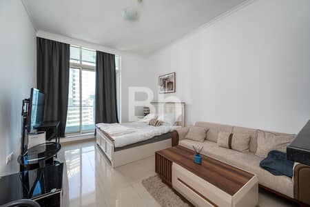 Studio for Rent in Dubai Marina, Dubai - Furnished Studio | Marina View | High Floor