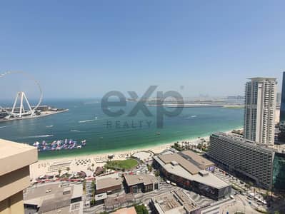 4 Bedroom Apartment for Sale in Jumeirah Beach Residence (JBR), Dubai - Luxury | Penthouse | Renovated | Sea and Marina View