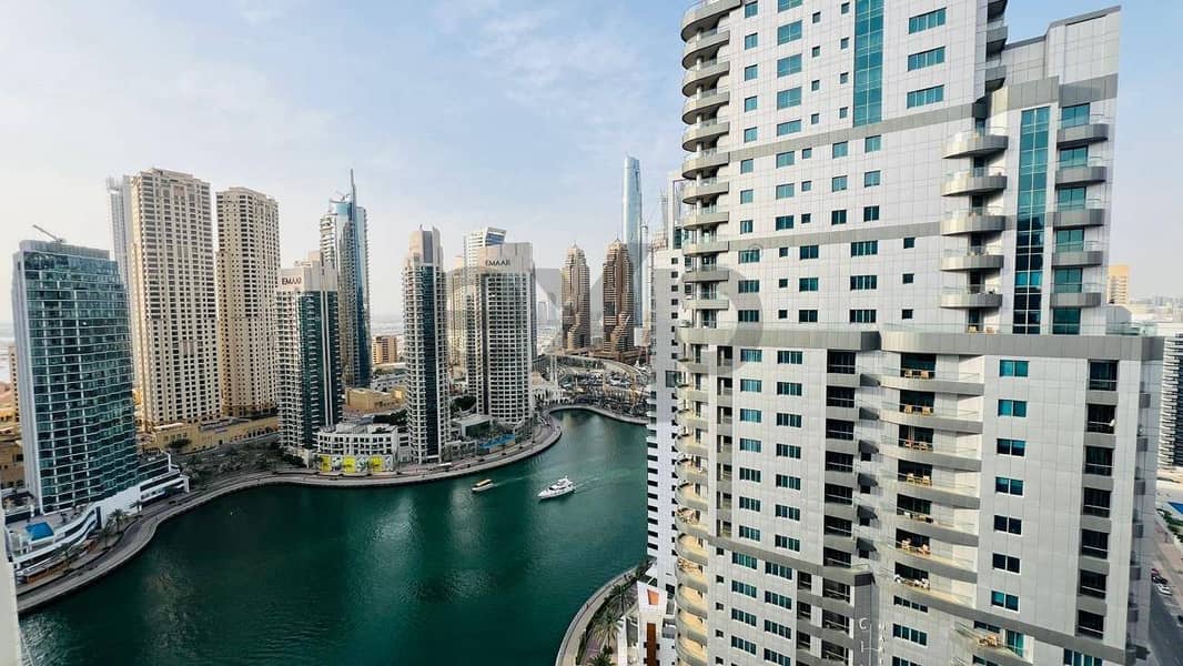 位于迪拜码头，滨海景观大厦，滨海景观大厦A座 2 卧室的公寓 115000 AED - 12952378