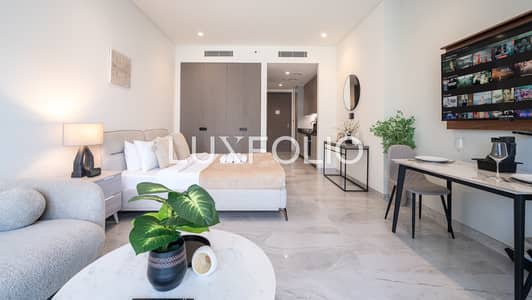 Studio for Sale in Business Bay, Dubai - Burj Khalifa View | Mid Floor | Fully Furnished