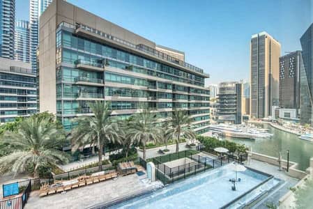 1 Bedroom Apartment for Rent in Dubai Marina, Dubai - FURNISHED | 1 BEDROOM | VACANT | POOL VIEW