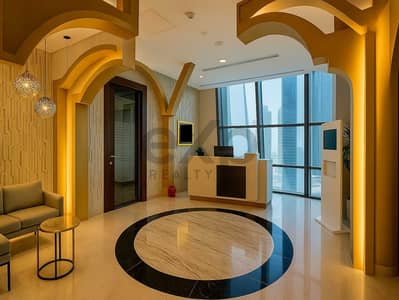 Office for Rent in Downtown Dubai, Dubai - Luxury Fitout | Burj Khalifa View | High Floor