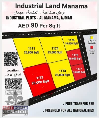 ارض صناعية  للبيع في المنامة، عجمان - 7afbba0e-c952-49d8-a2d5-880a37a89dd1. jpeg