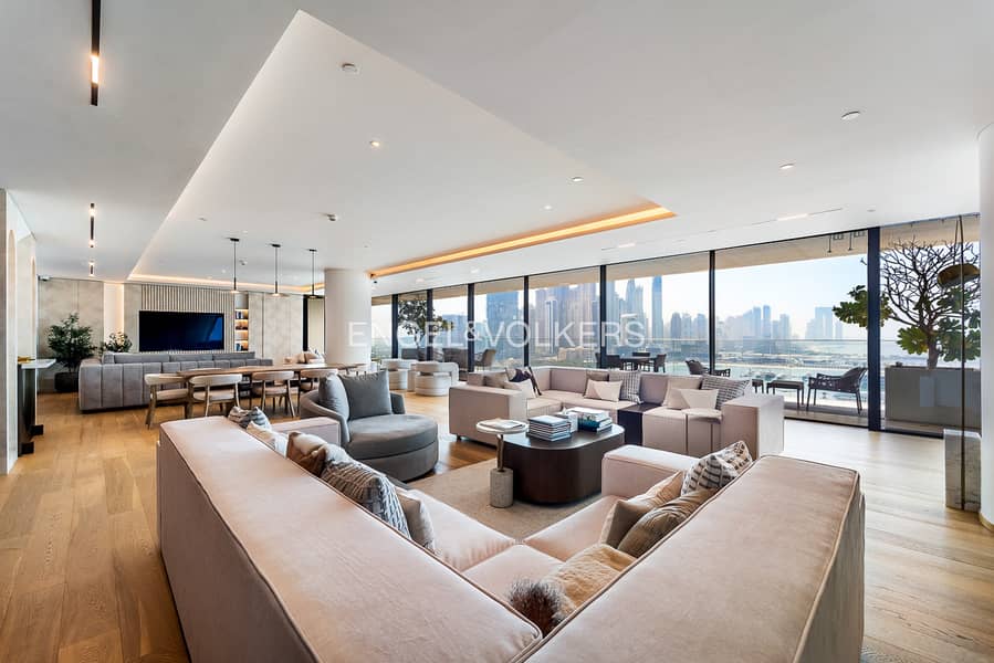 位于朱美拉棕榈岛，朱美拉棕榈岛一号 4 卧室的公寓 58000000 AED - 12886514