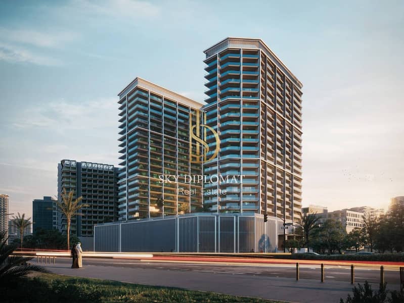 位于阿尔贾达法住宅区，迪拜健康城2区，Binghatti Ghost 3 卧室的公寓 2934749 AED - 12954435