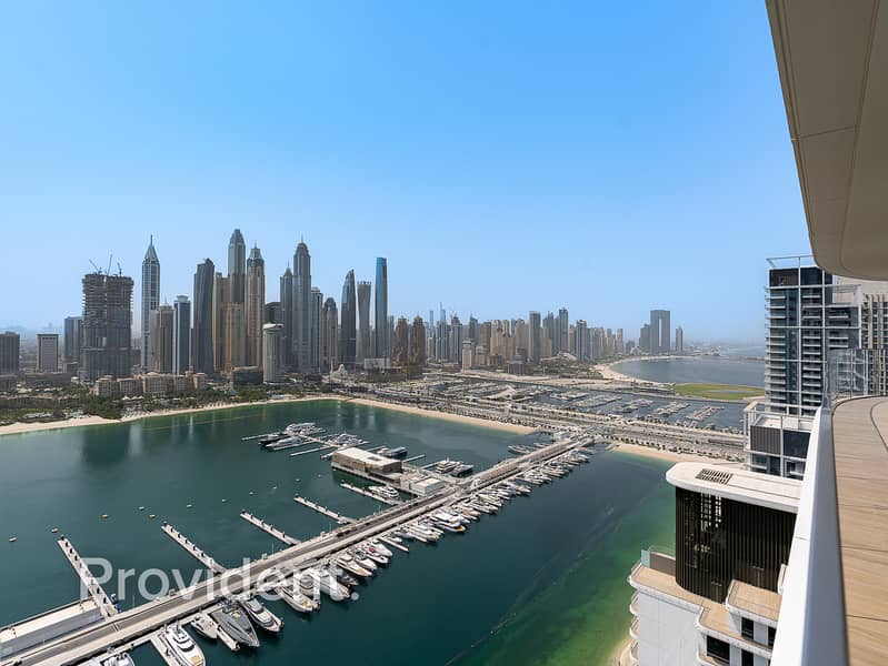 位于迪拜港，艾玛尔海滨社区，皇宫海滩公寓 4 卧室的公寓 12500000 AED - 12954927