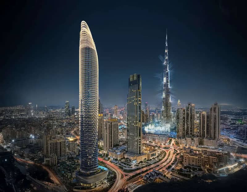 位于迪拜市中心，Binghatti Skyblade 2 卧室的公寓 4417999 AED - 12955156