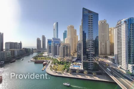 2 Bedroom Flat for Sale in Dubai Marina, Dubai - Full Marina View | Rented | Exclusive