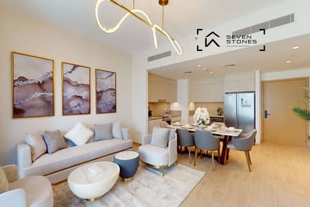 2 Bedroom Flat for Sale in Dubai Creek Harbour, Dubai - Rented | Full Creek Beach View | Fully Furnished