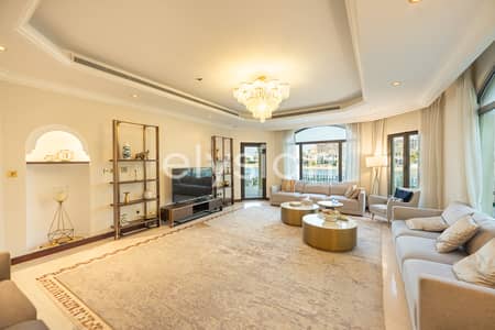 5 Bedroom Villa for Rent in Palm Jumeirah, Dubai - Ready To Move In I Beach Access I Fully Furnished
