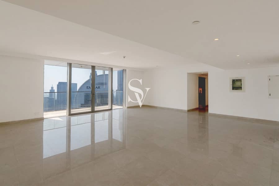 Penthouse |Vacant | Burj Khalifa and Fountain View