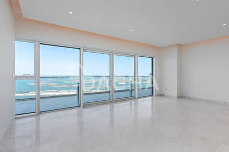 4 Bedroom Apartment for Sale in Jumeirah Beach Residence (JBR), Dubai - Full Sea Palm Views | Vacant | Larger Layout