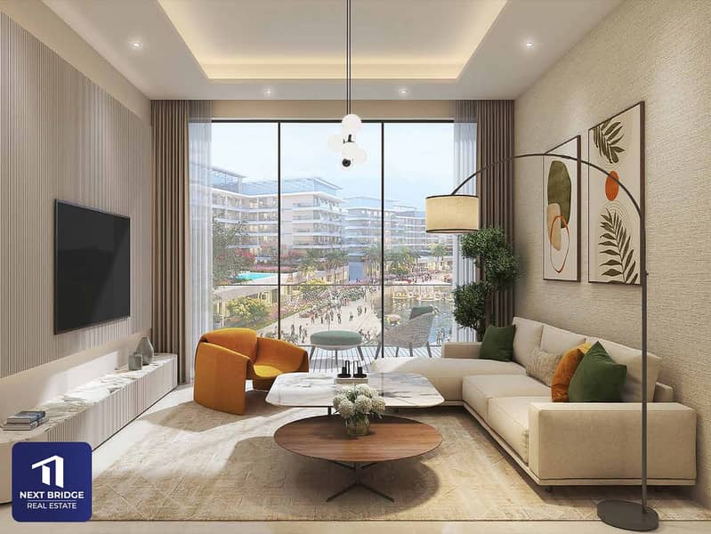 位于迪拜投资园区（DIP），DAMAC Riverside，Riverside Views，Marine 4 1 卧室的公寓 1100000 AED - 12958587