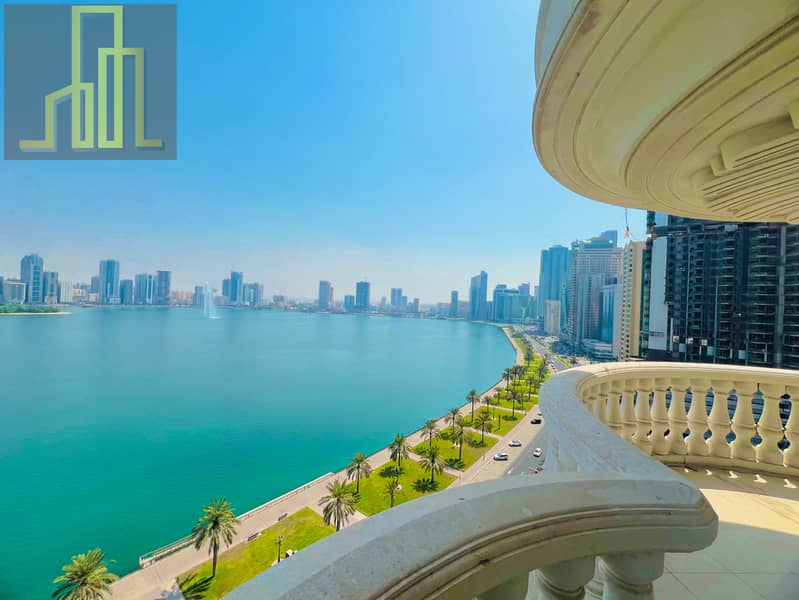 Sea View // Chiller free 4bedroom apartment with gym, swimming pool with covered parking in Just 143K