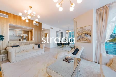 2 Bedroom Flat for Rent in Dubai Marina, Dubai - Upgraded | Marina view | Furnished