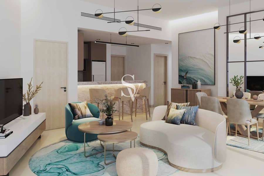 位于达马克山庄，DAMAC District，DAMAC District Tower A 1 卧室的公寓 1352000 AED - 12959396