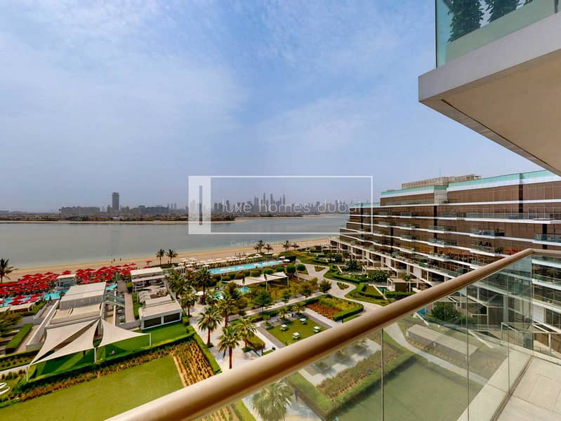 Palm View | Luxury 2BR+Maid | 2 Parkings |Vacant