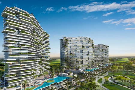 达马克山庄， 迪拜 1 卧室单位待售 - 位于达马克山庄，Golf Greens，高尔夫绿地大厦 A 座 1 卧室的公寓 1128000 AED - 12959855