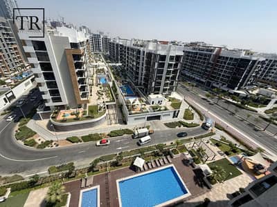 Studio for Rent in Meydan City, Dubai - Furnished | Pool Views | Prime Spot | Pvt Balcony